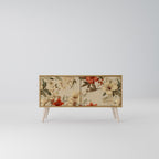 BLOOMING HARMONY Mueble de TV Compacto de 2 puertas