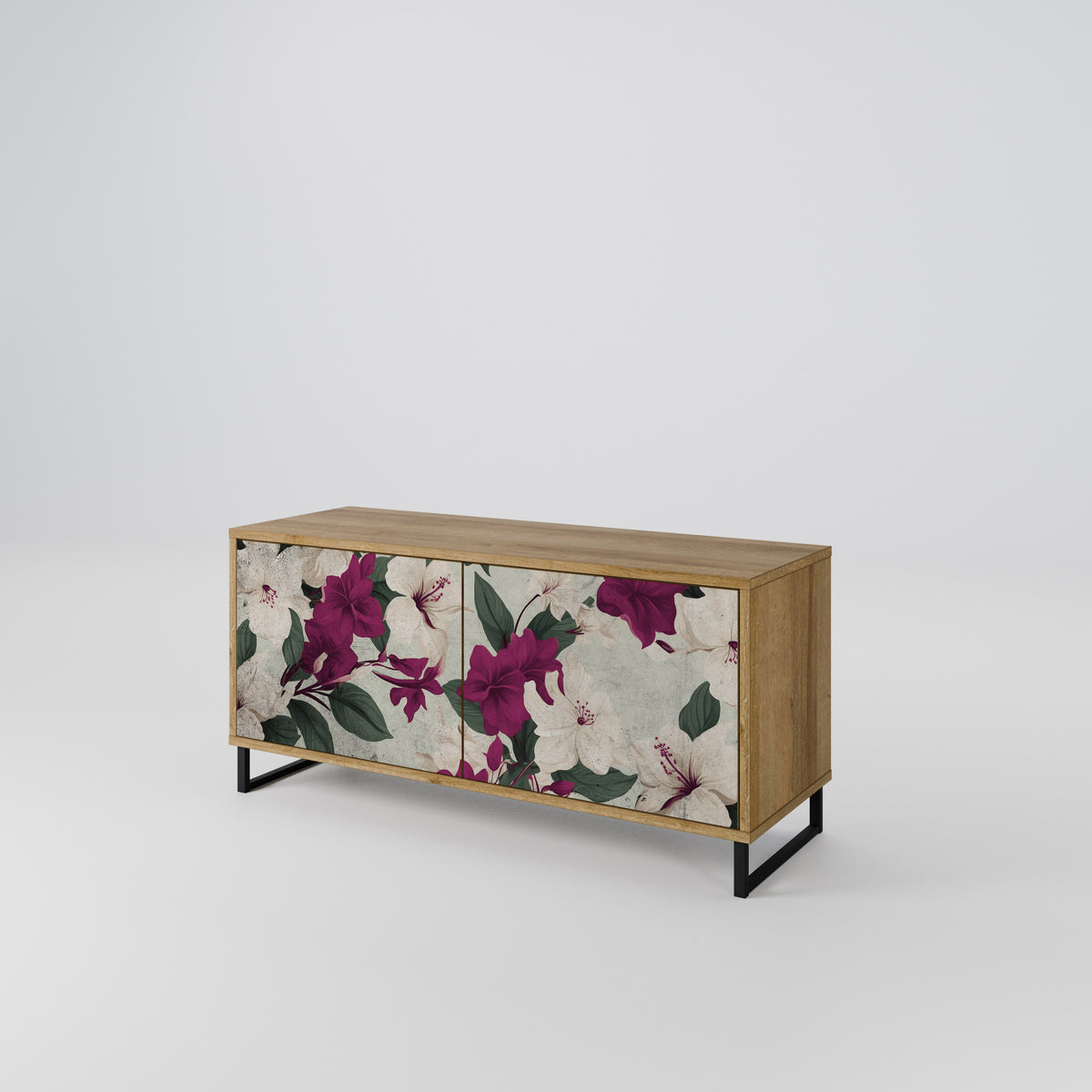 FLOWERET DREAM Mueble de TV Compacto de 2 puertas