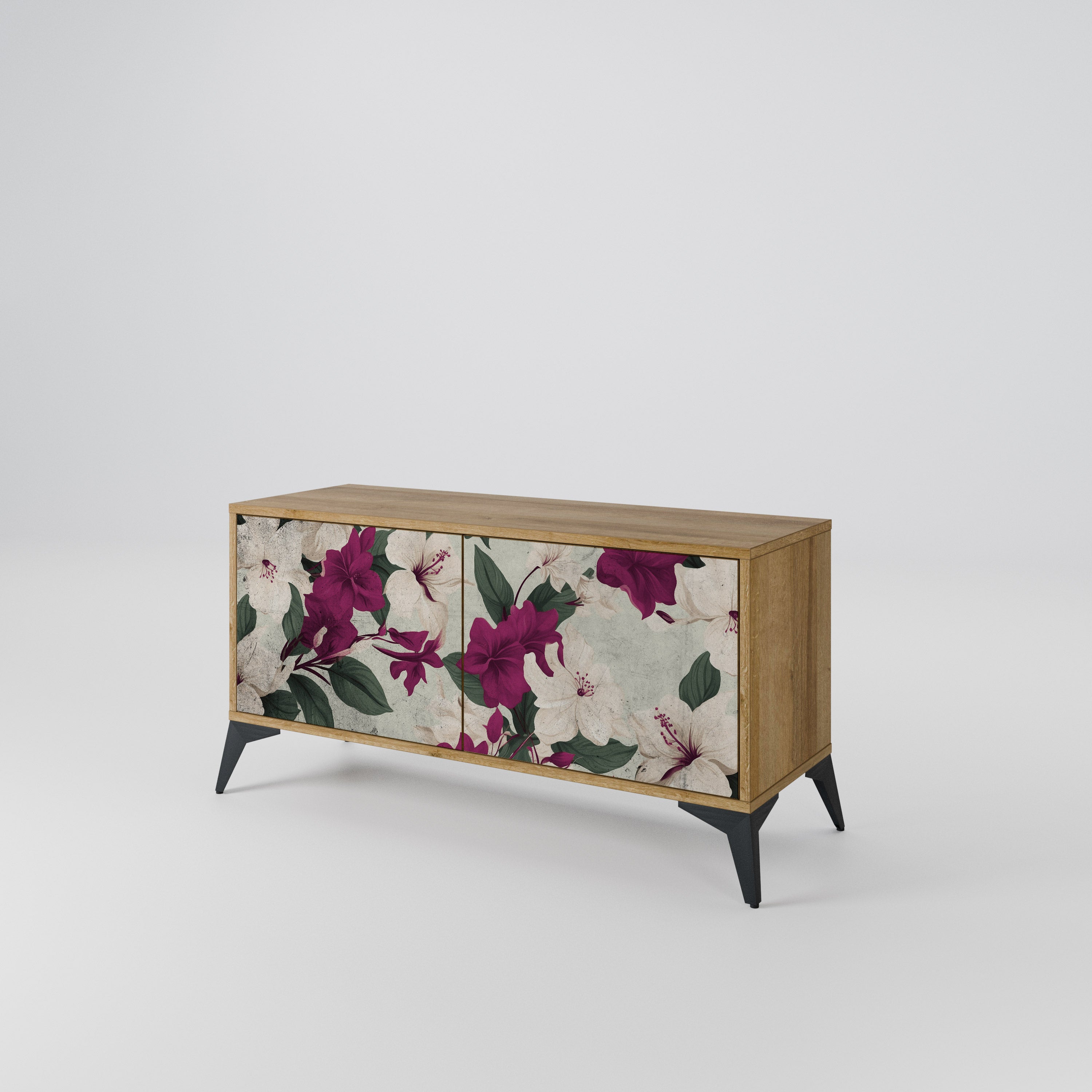 FLOWERET DREAM Mueble de TV Compacto de 2 puertas