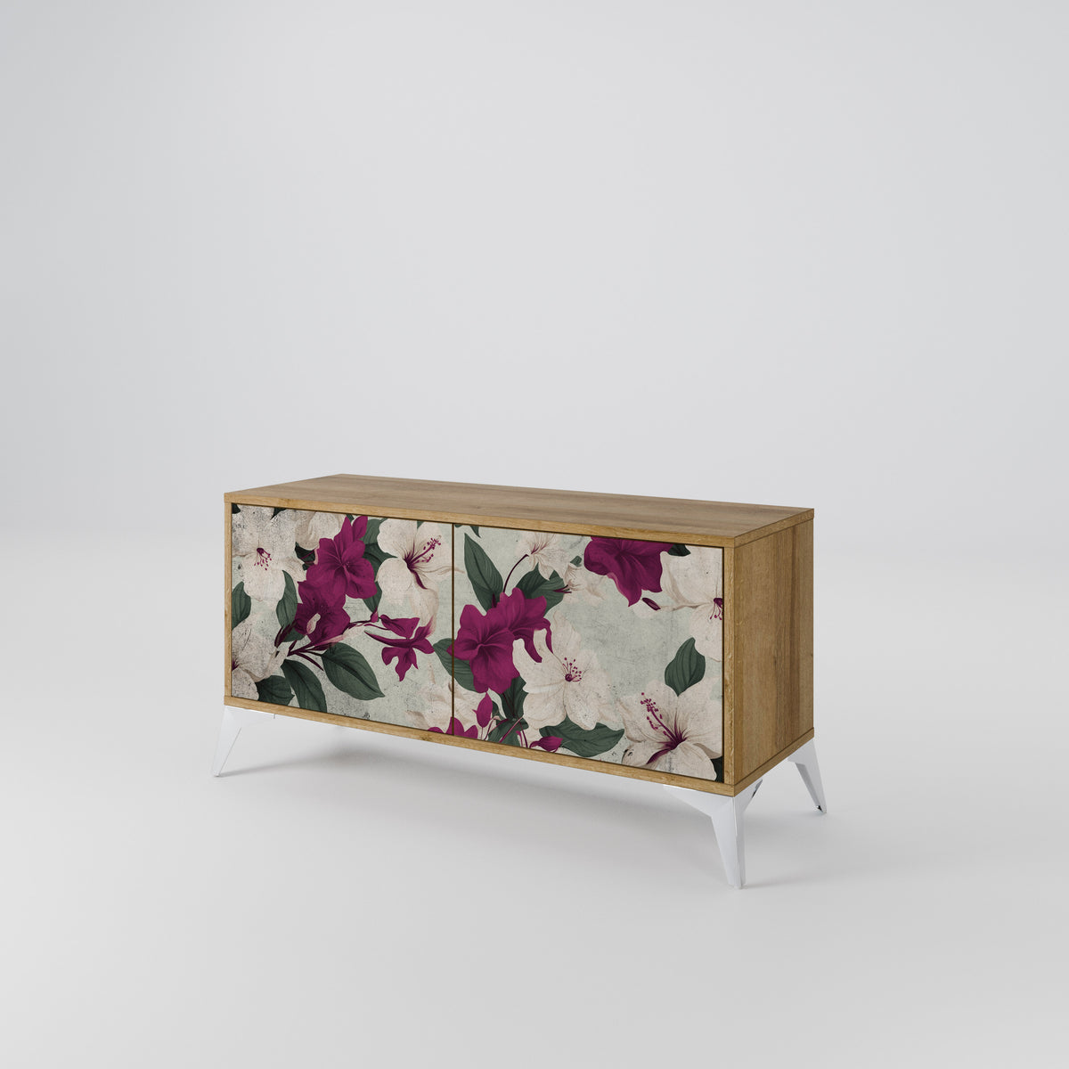 FLOWERET DREAM Mueble de TV Compacto de 2 puertas
