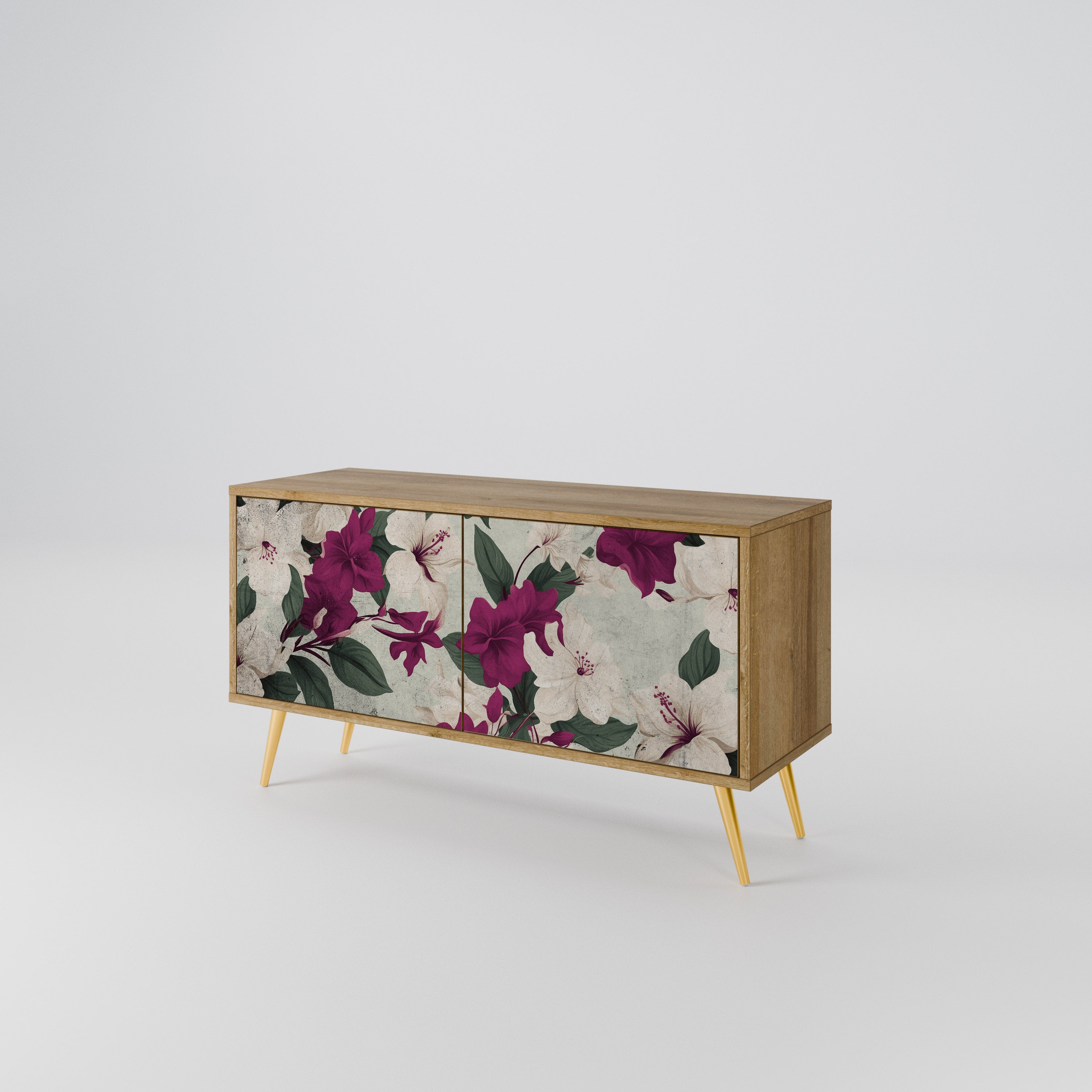 FLOWERET DREAM Mueble de TV Compacto de 2 puertas