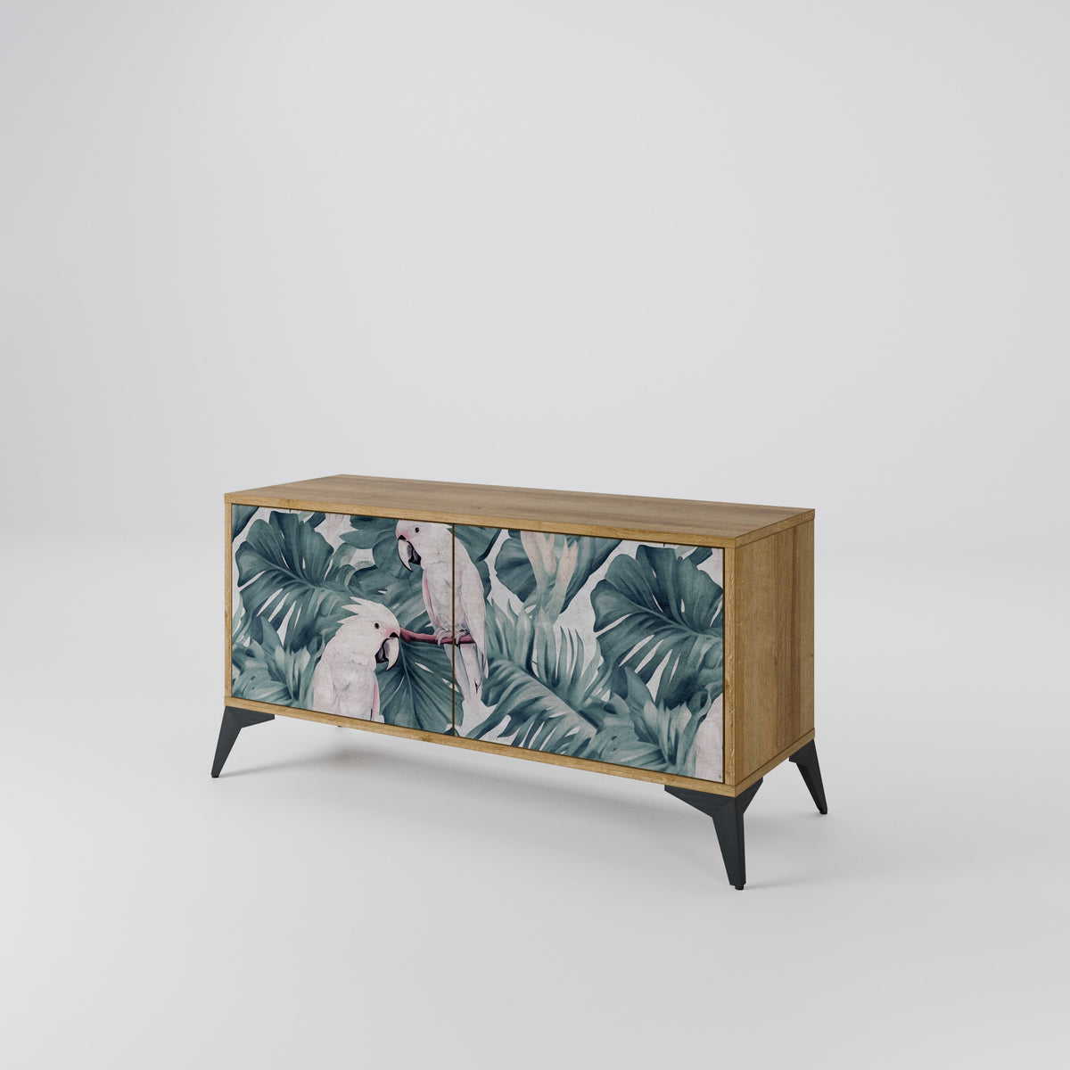 POPINJAY LOOK Mueble de TV Compacto de 2 puertas