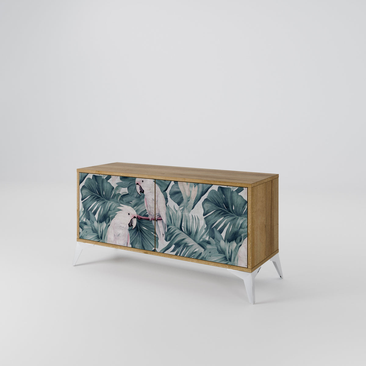 POPINJAY LOOK Mueble de TV Compacto de 2 puertas