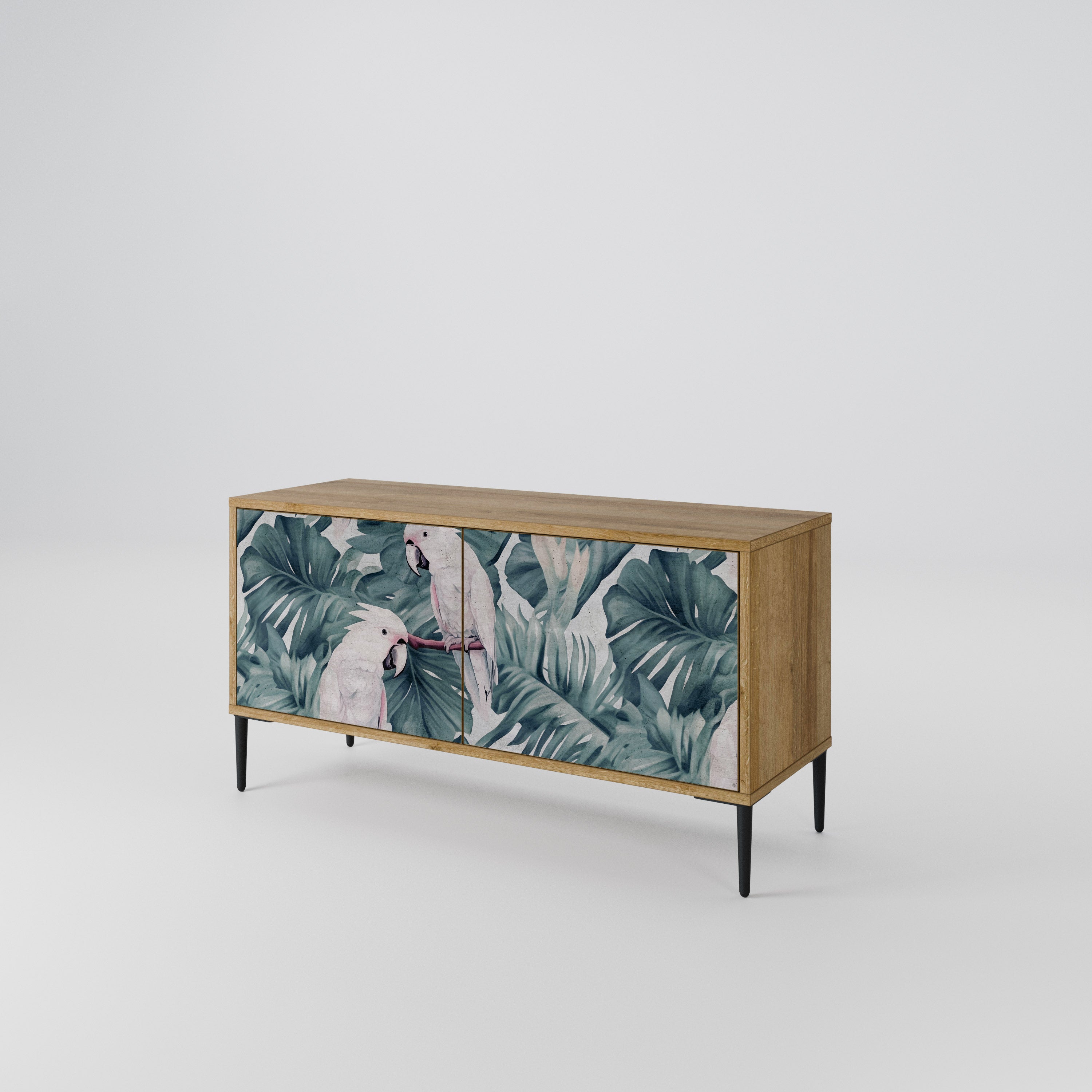 POPINJAY LOOK Mueble de TV Compacto de 2 puertas