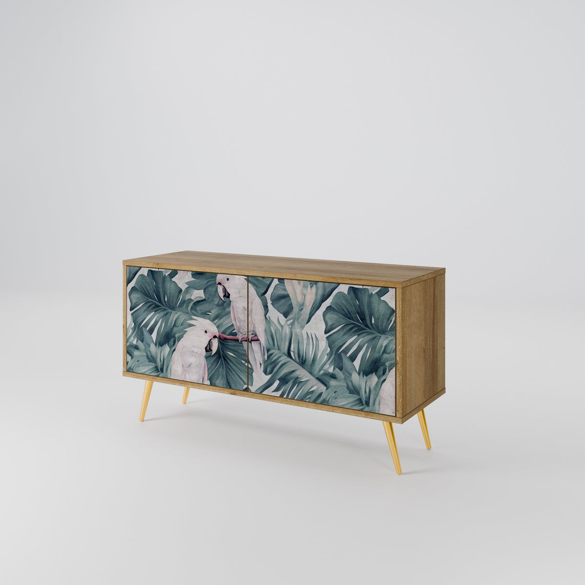 POPINJAY LOOK Mueble de TV Compacto de 2 puertas