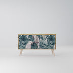 POPINJAY LOOK Mueble de TV Compacto de 2 puertas