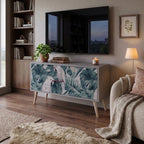 POPINJAY LOOK Mueble de TV Compacto de 2 puertas