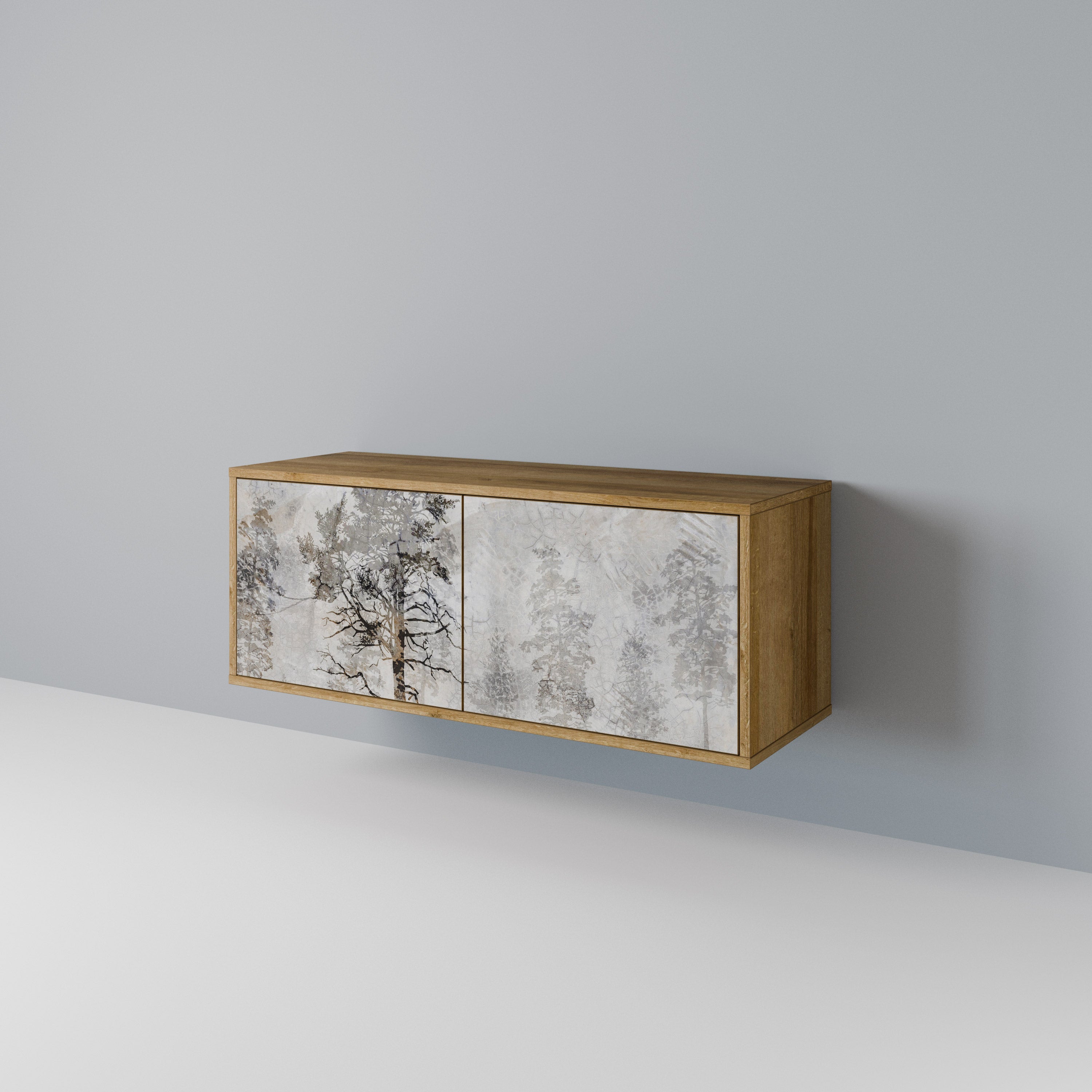 FADE IN THE TREES Mueble de TV Compacto de 2 puertas