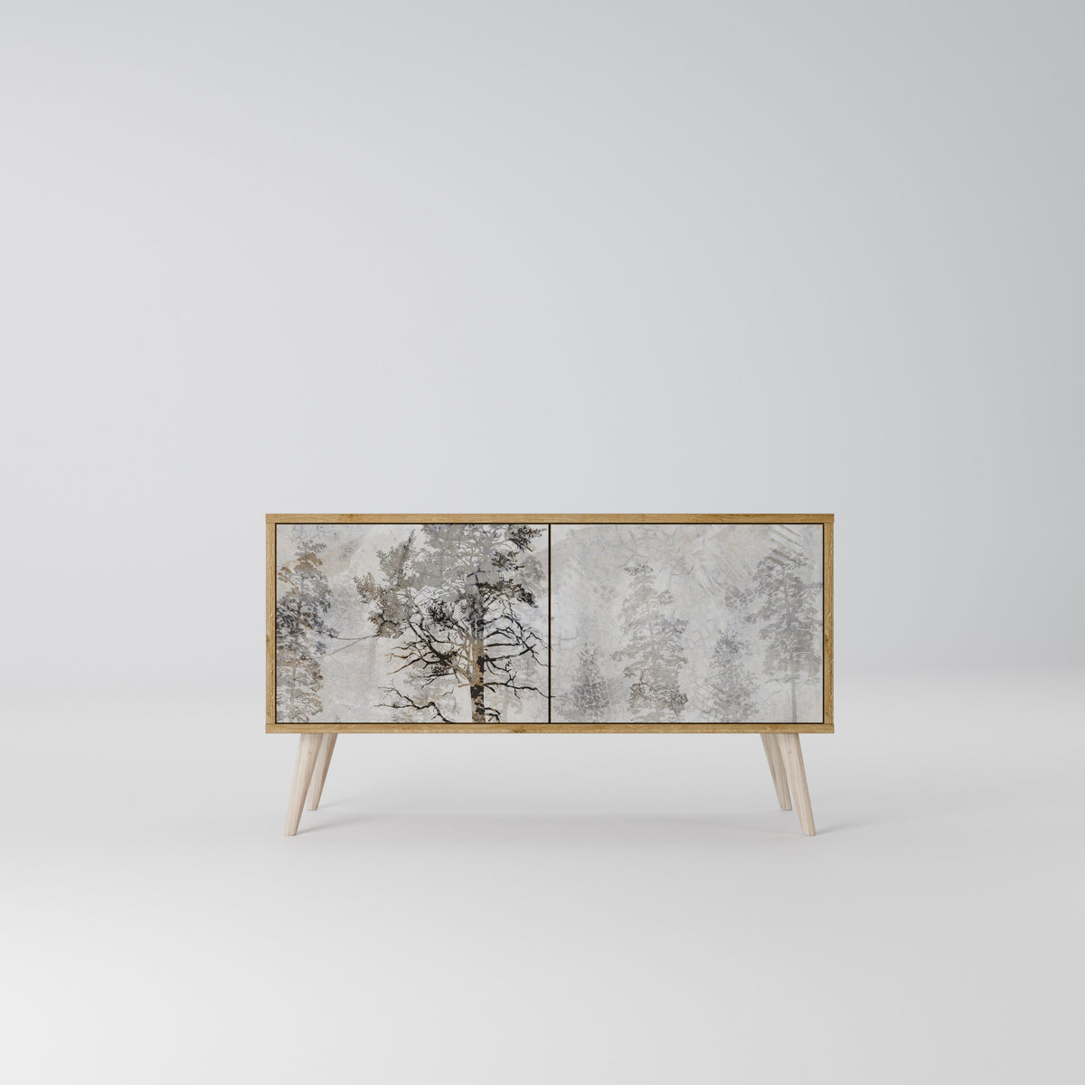 FADE IN THE TREES Mueble de TV Compacto de 2 puertas