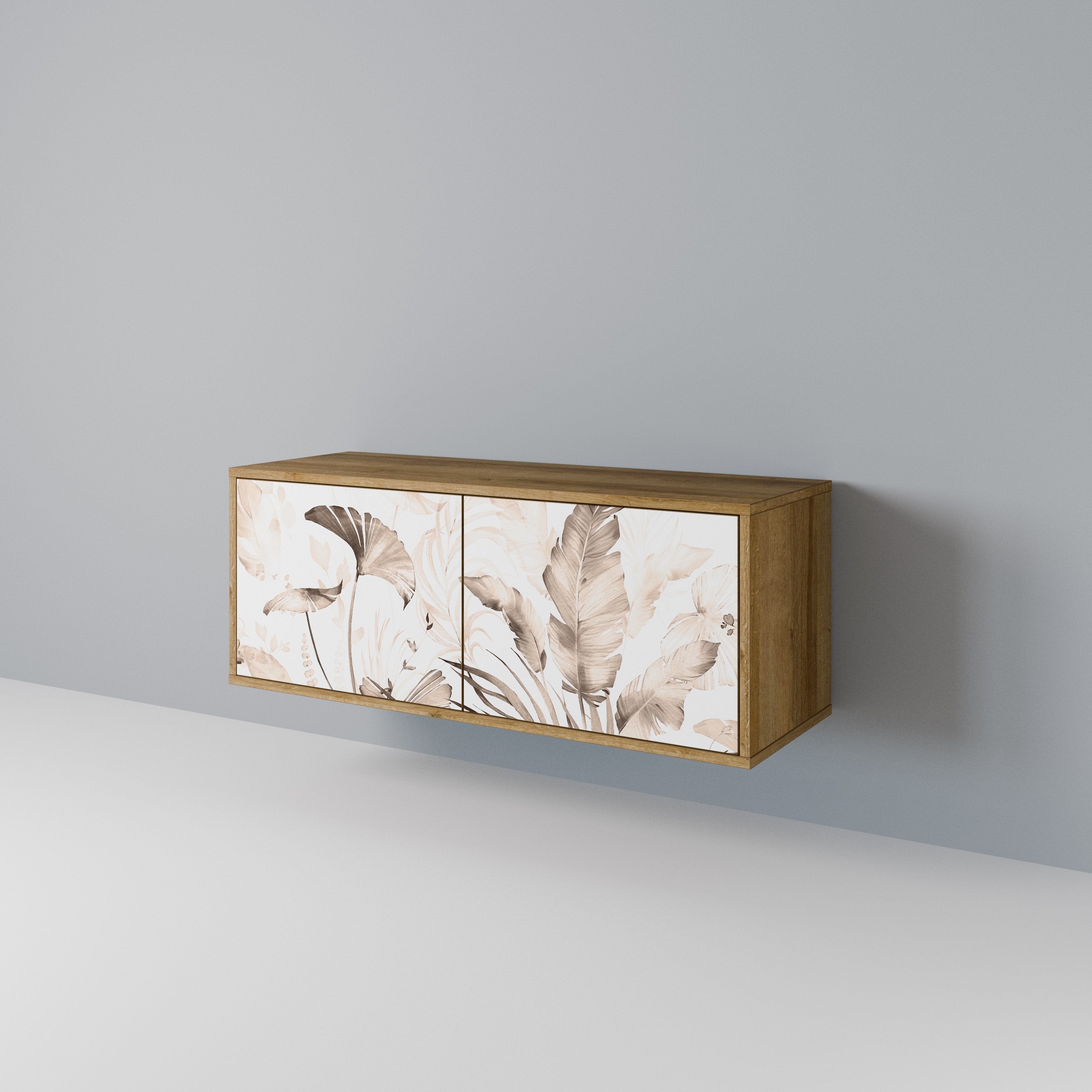 WILD TENDERNESS Mueble de TV Compacto de 2 puertas