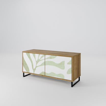 BOTANICAL SPARK Mueble de TV Compacto de 2 puertas