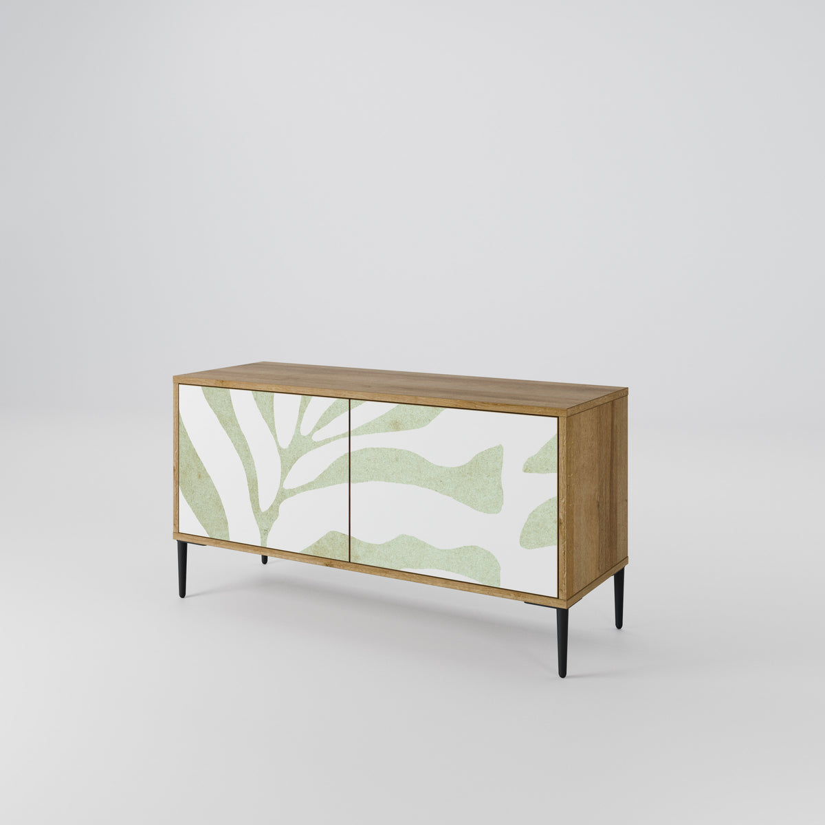 BOTANICAL SPARK Mueble de TV Compacto de 2 puertas