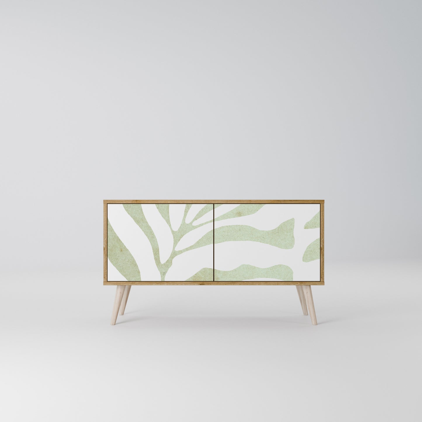 BOTANICAL SPARK Mueble de TV Compacto de 2 puertas