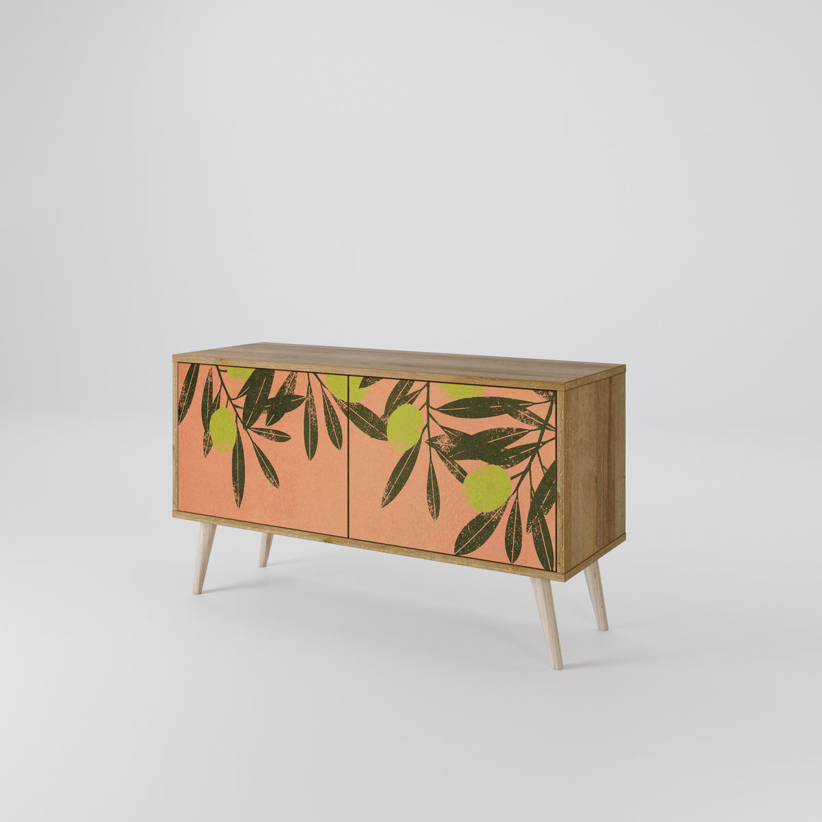 JUICY OLIVES Mueble de TV Compacto de 2 puertas