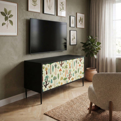 PALM SPRING Mueble de TV Compacto de 2 puertas