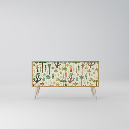 PALM SPRING Mueble de TV Compacto de 2 puertas