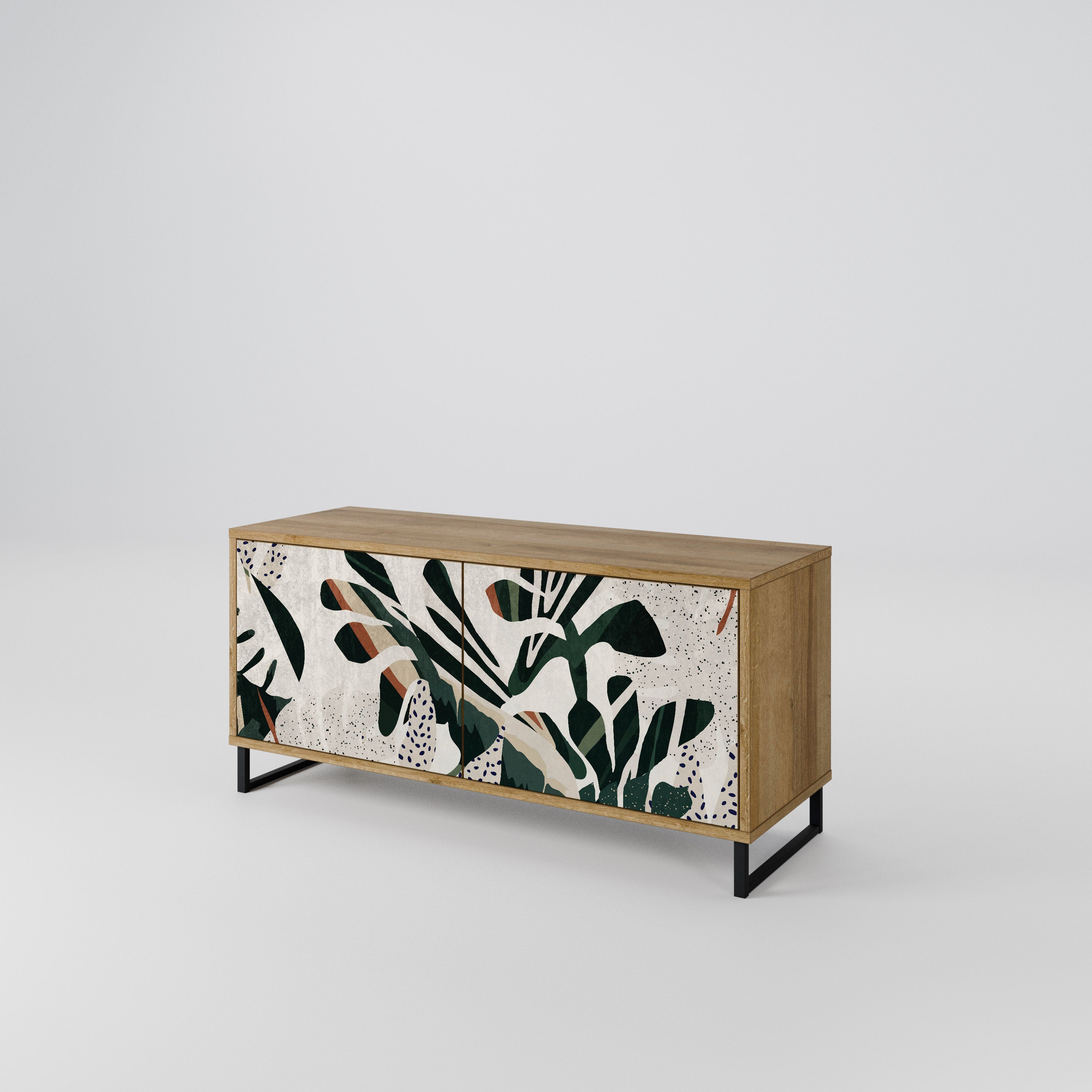 VERDURE FORMATION Compact 2-Door TV Cabinet