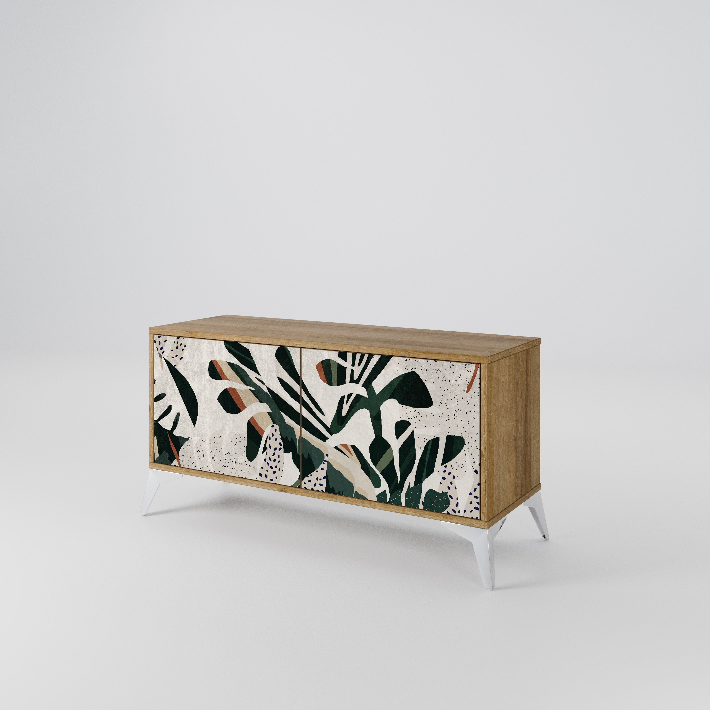 VERDURE FORMATION Compact 2-Door TV Cabinet