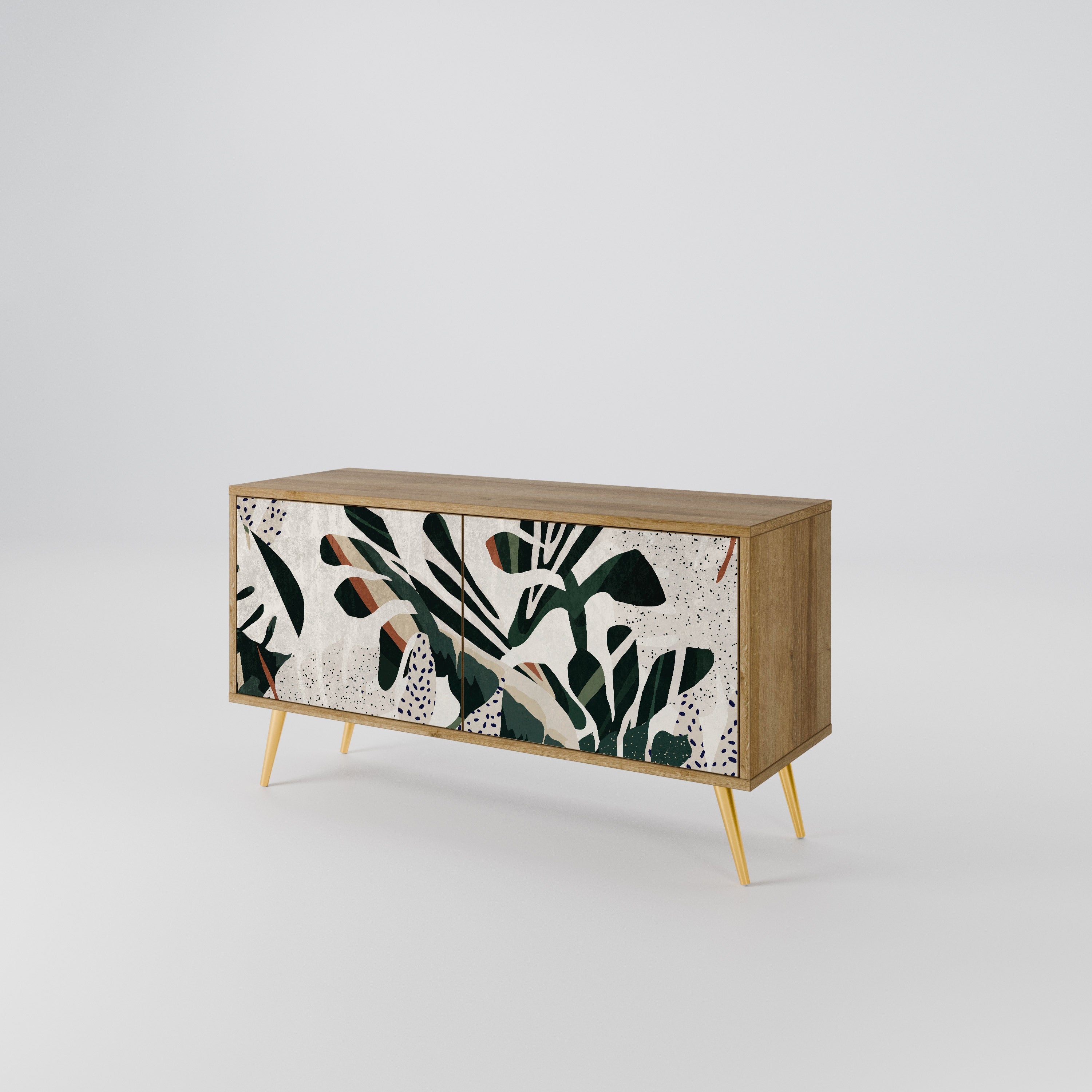 VERDURE FORMATION Compact 2-Door TV Cabinet