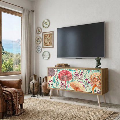 FUNGUS FANTASY Mueble de TV Compacto de 2 puertas