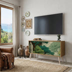 VERDURE ABYSS Compact 2-Door TV Cabinet
