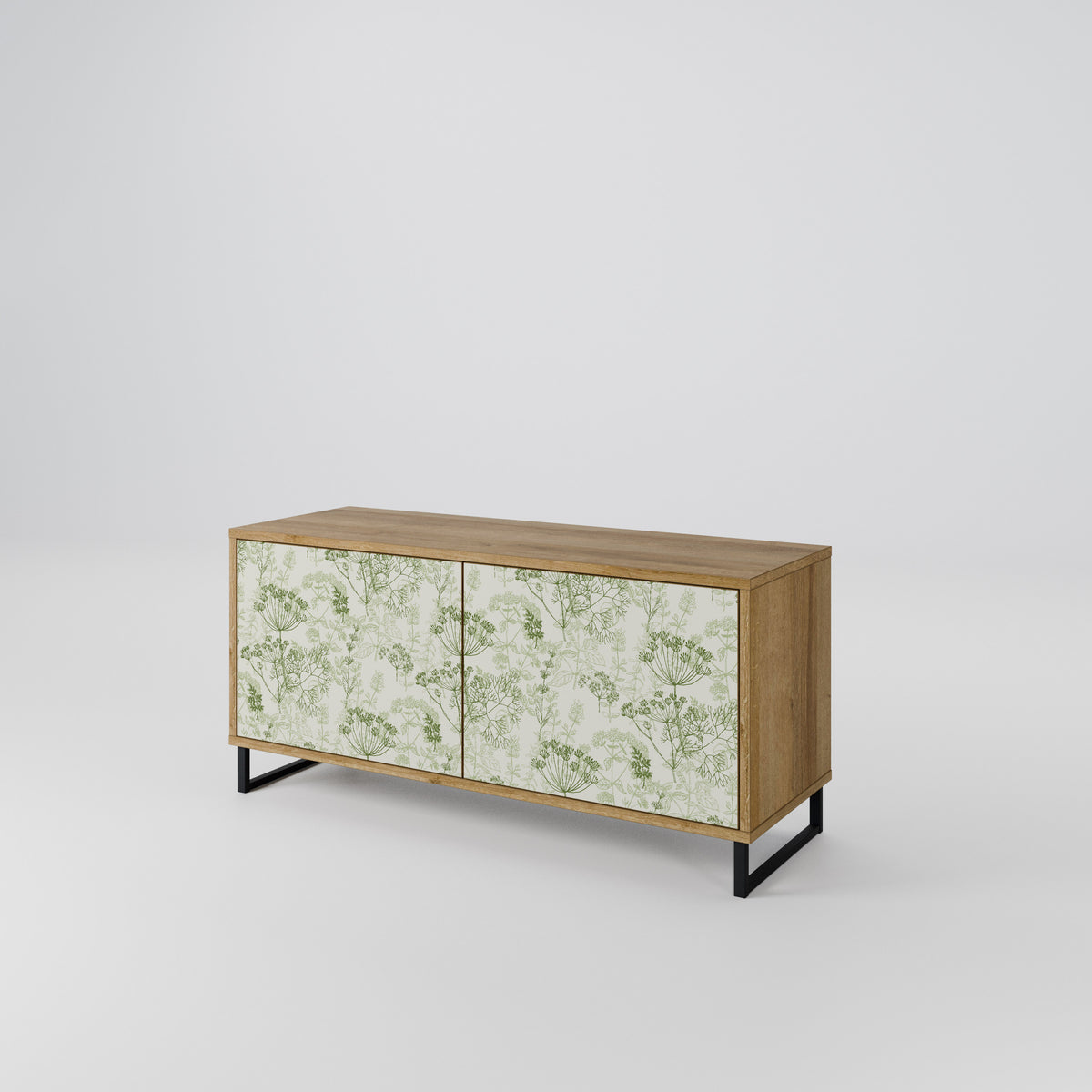FENNEL BALDACHIN Mueble de TV Compacto de 2 puertas