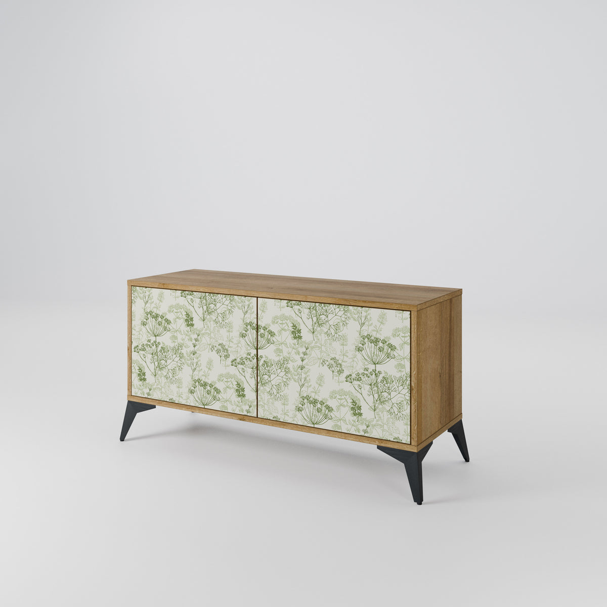 FENNEL BALDACHIN Mueble de TV Compacto de 2 puertas