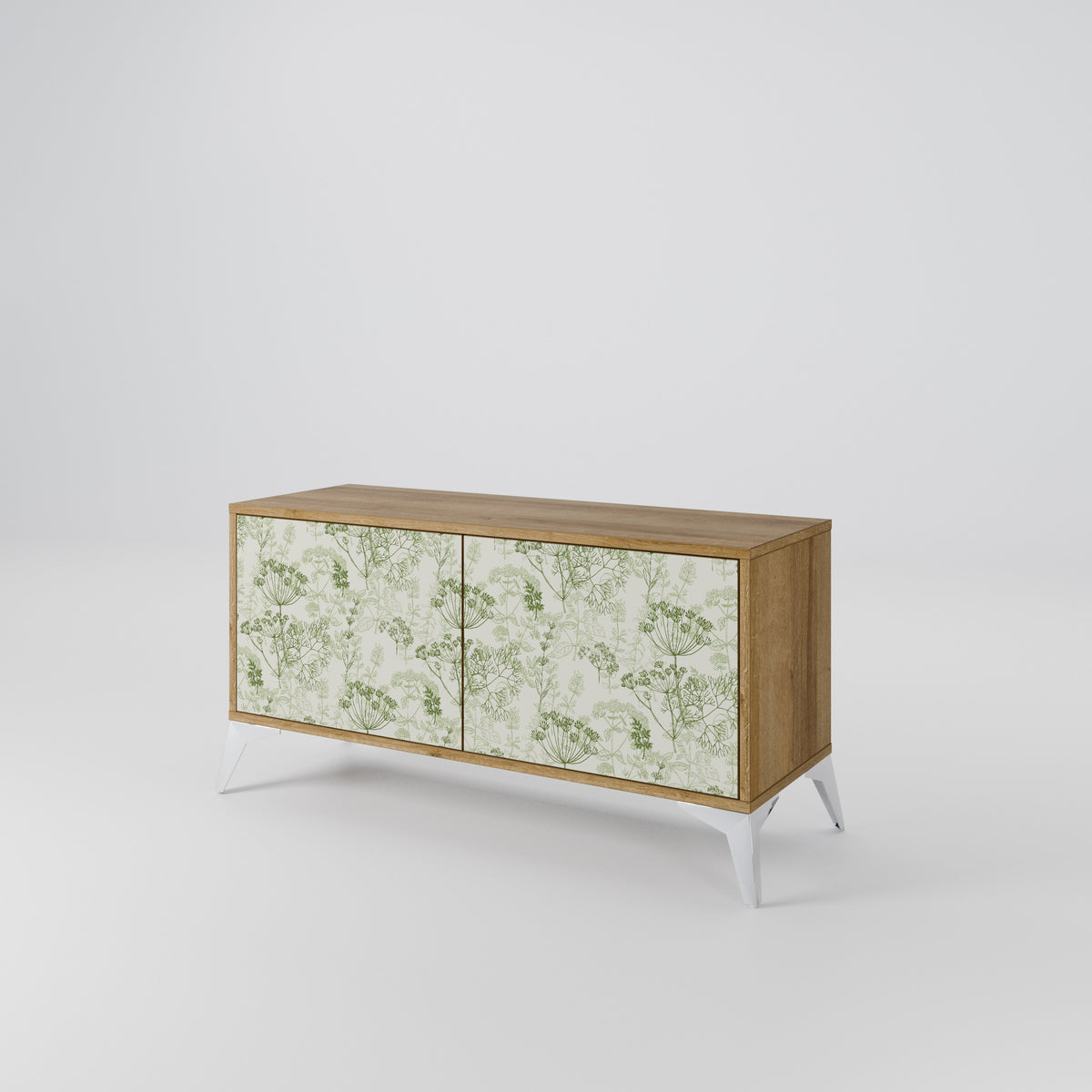 FENNEL BALDACHIN Mueble de TV Compacto de 2 puertas