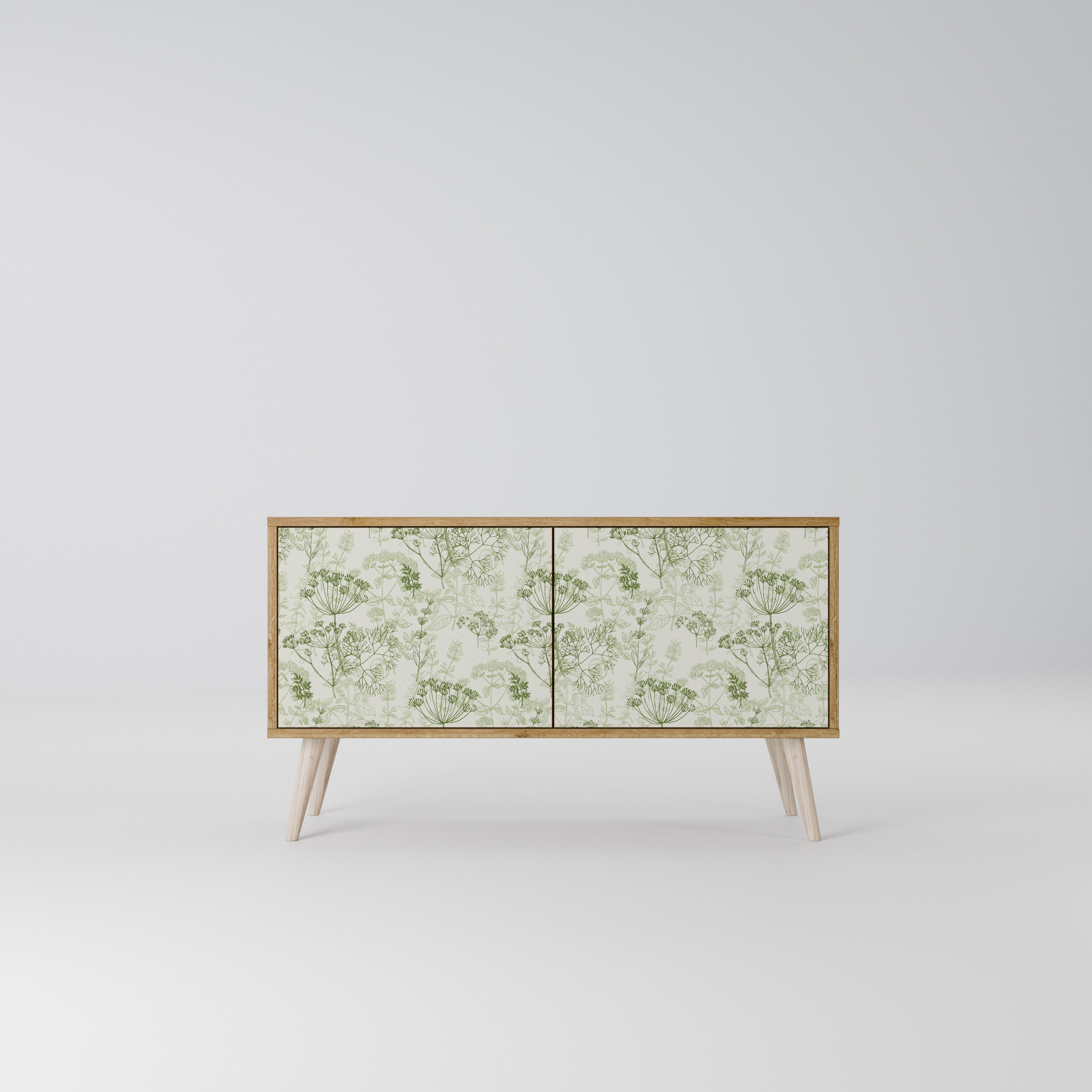 FENNEL BALDACHIN Mueble de TV Compacto de 2 puertas