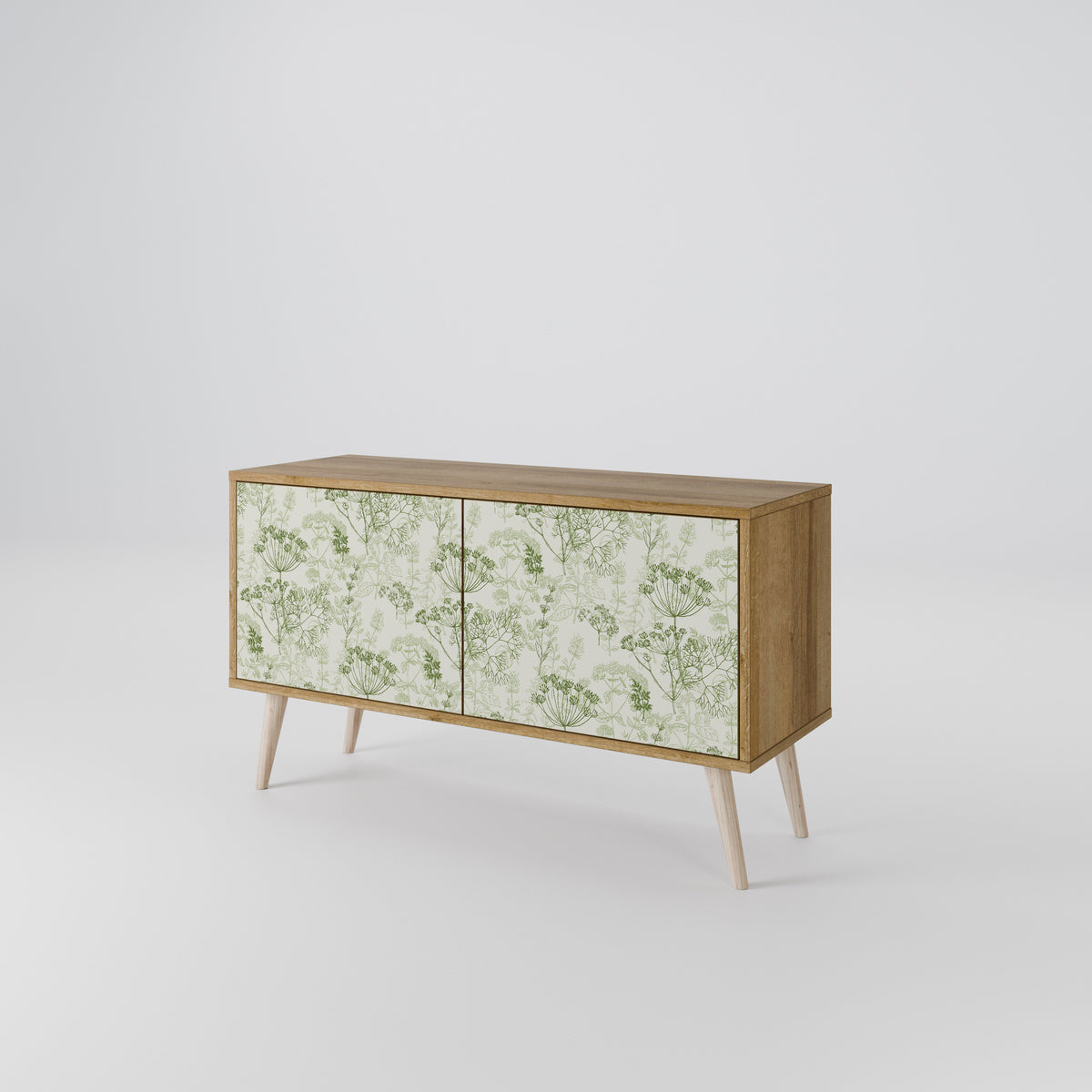 FENNEL BALDACHIN Mueble de TV Compacto de 2 puertas