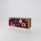 FESTIVE PLEASURES Compact 2-Door TV Cabinet