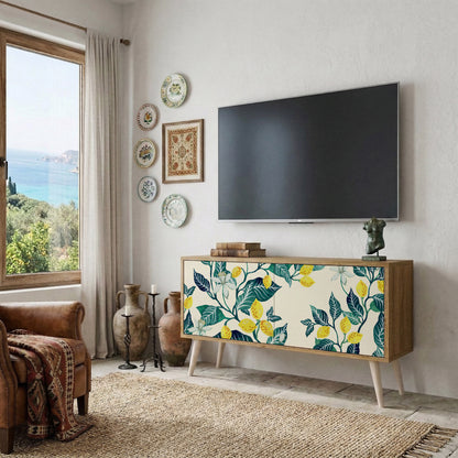 LEMON TREE Mueble de TV Compacto de 2 puertas