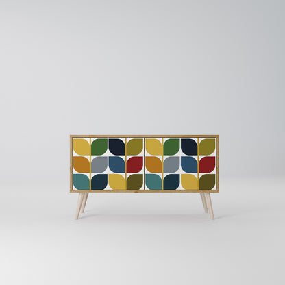 WEIGHTLESS HOURS Mueble de TV Compacto de 2 puertas