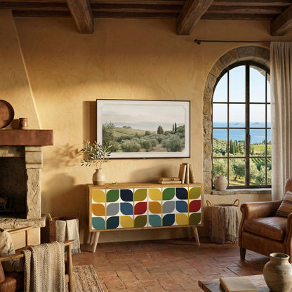 WEIGHTLESS HOURS Mueble de TV Compacto de 2 puertas