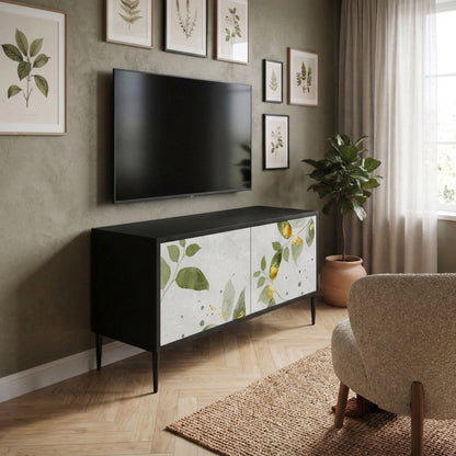 ELEGANT BOTANICS Mueble de TV Compacto de 2 puertas