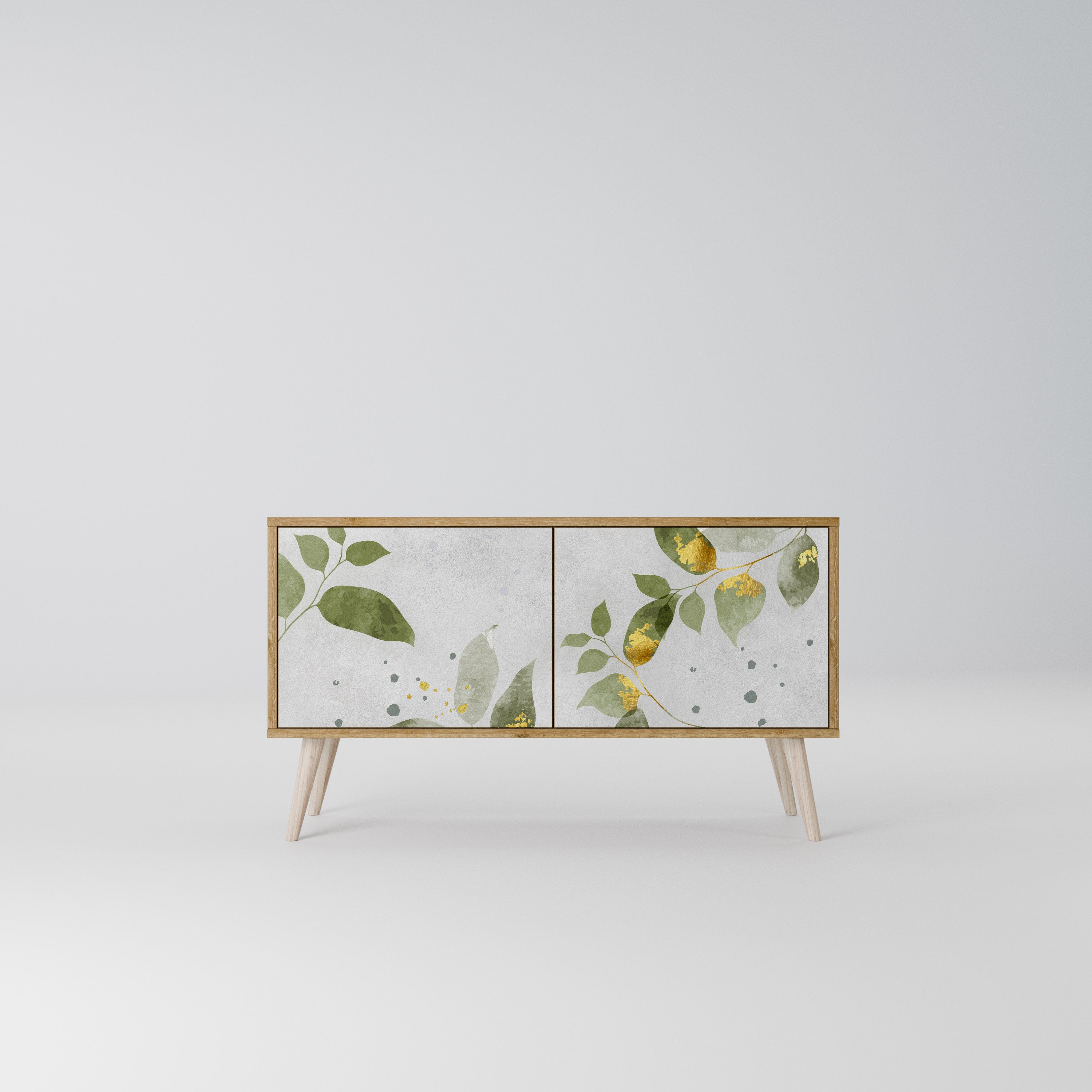 ELEGANT BOTANICS Compact 2-Door TV Cabinet