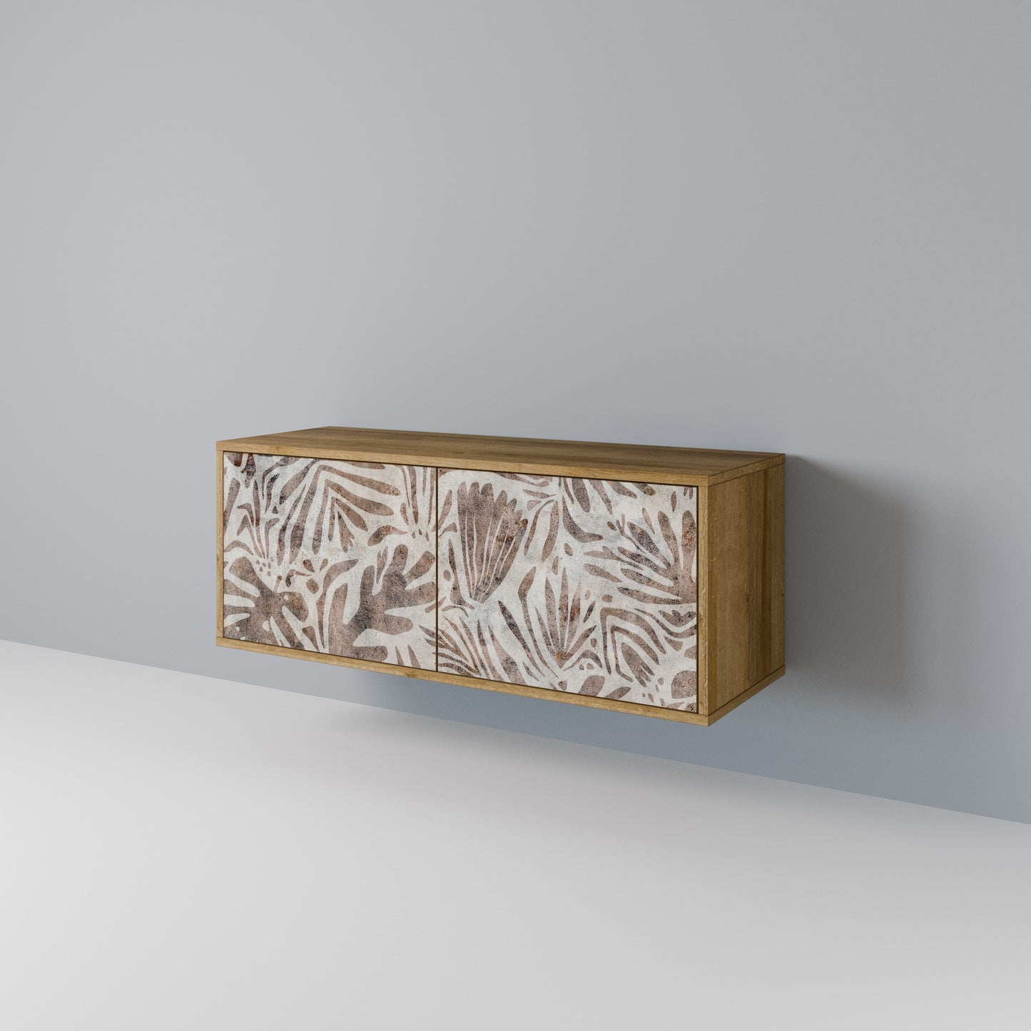 PASSING TIME Mueble de TV Compacto de 2 puertas