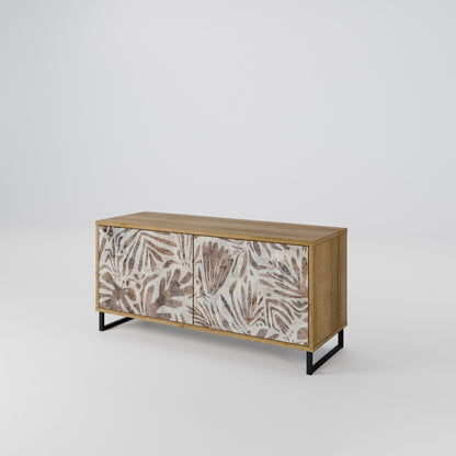 PASSING TIME Mueble de TV Compacto de 2 puertas