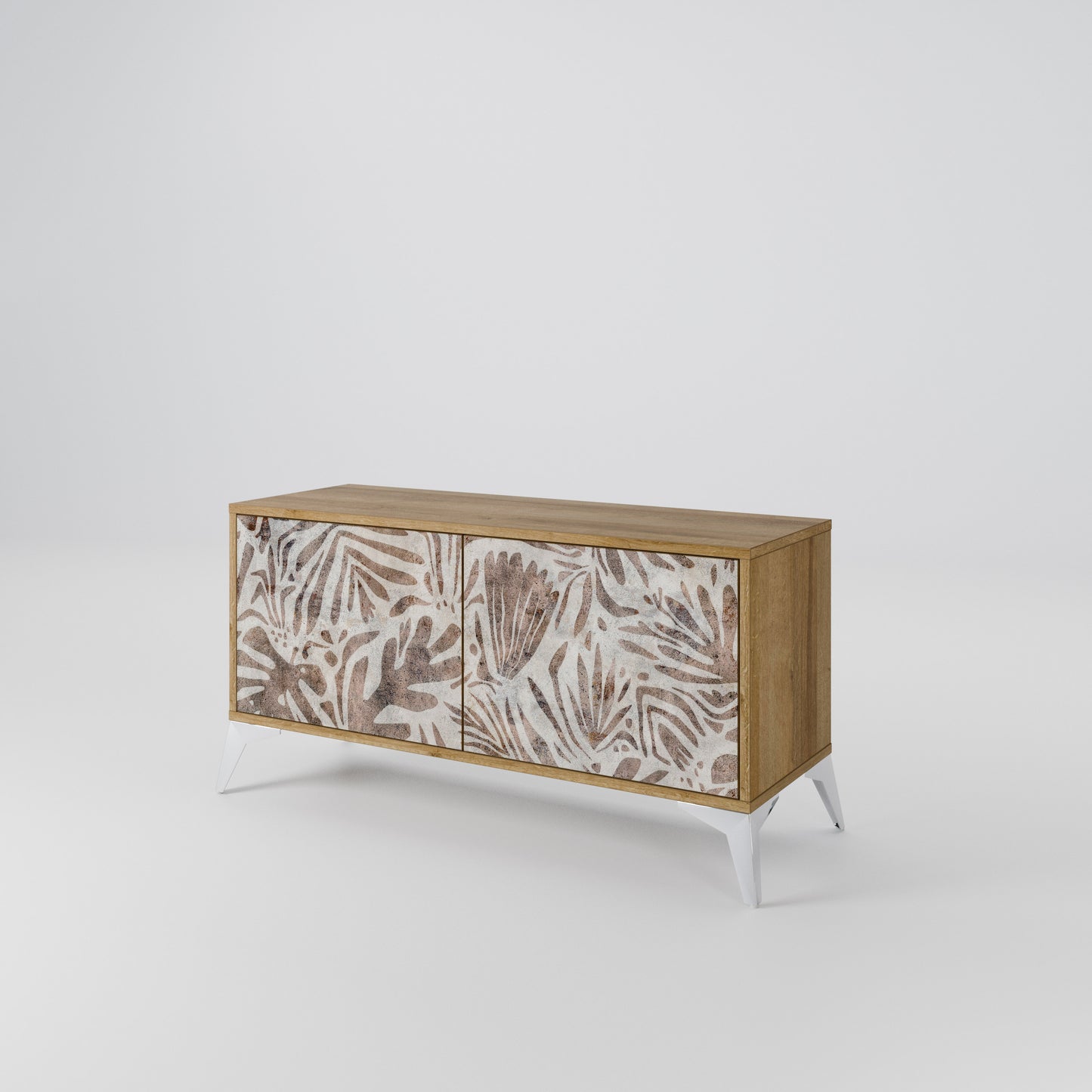 PASSING TIME Mueble de TV Compacto de 2 puertas