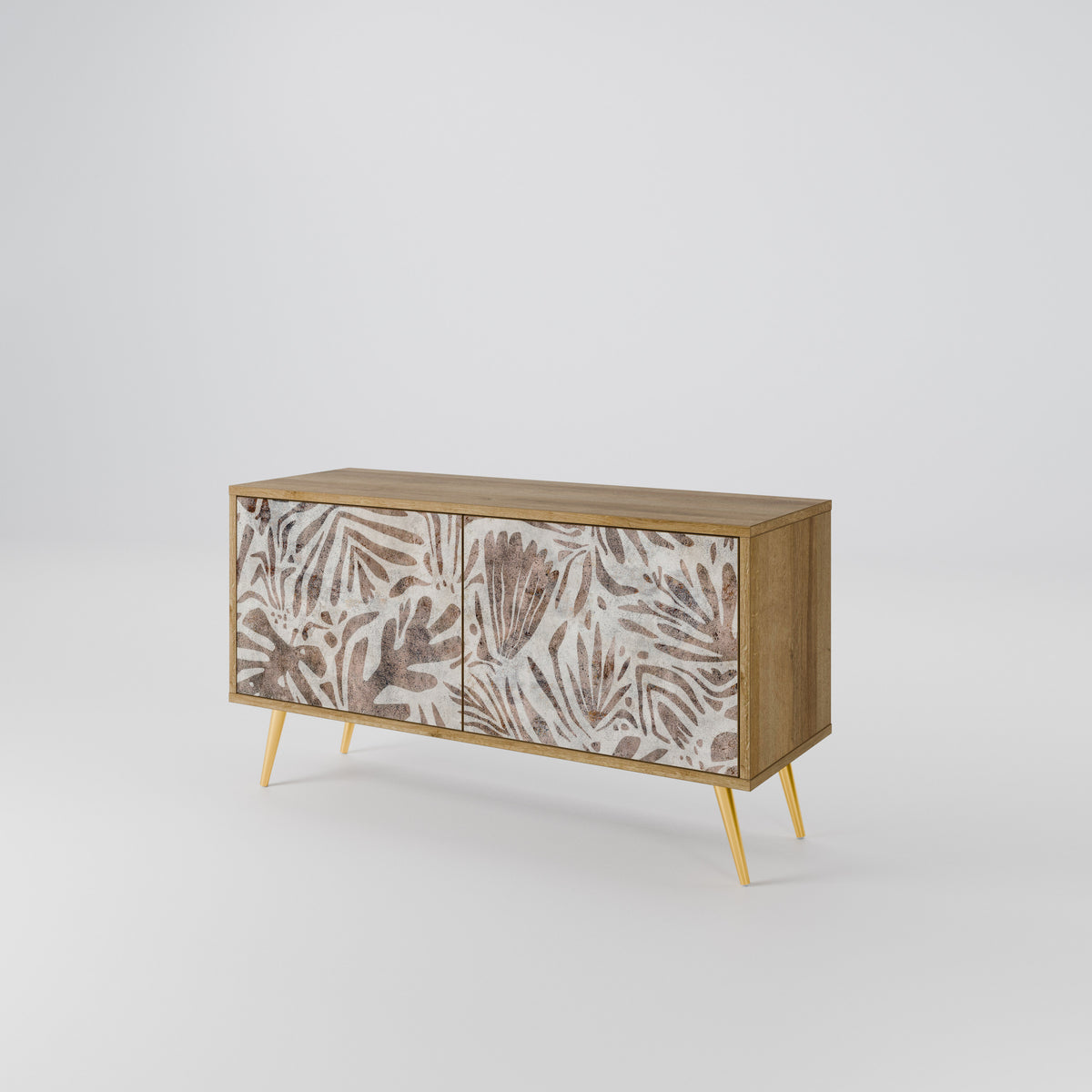 PASSING TIME Mueble de TV Compacto de 2 puertas