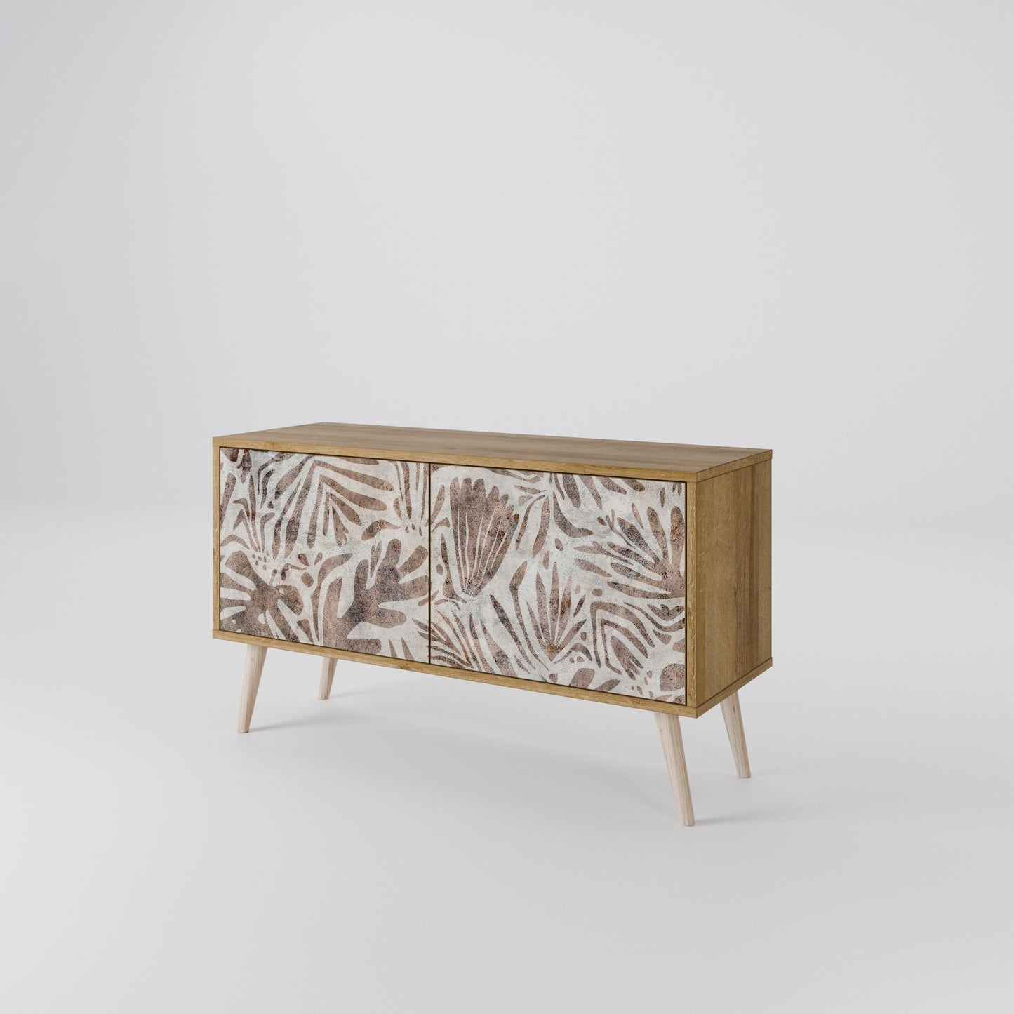 PASSING TIME Mueble de TV Compacto de 2 puertas