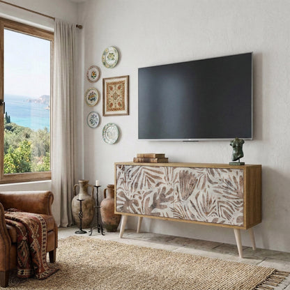 PASSING TIME Mueble de TV Compacto de 2 puertas