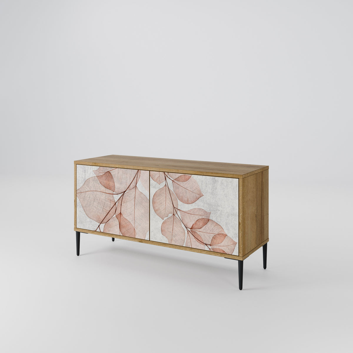 AUTUMN FRAGILITY Mueble de TV Compacto de 2 puertas