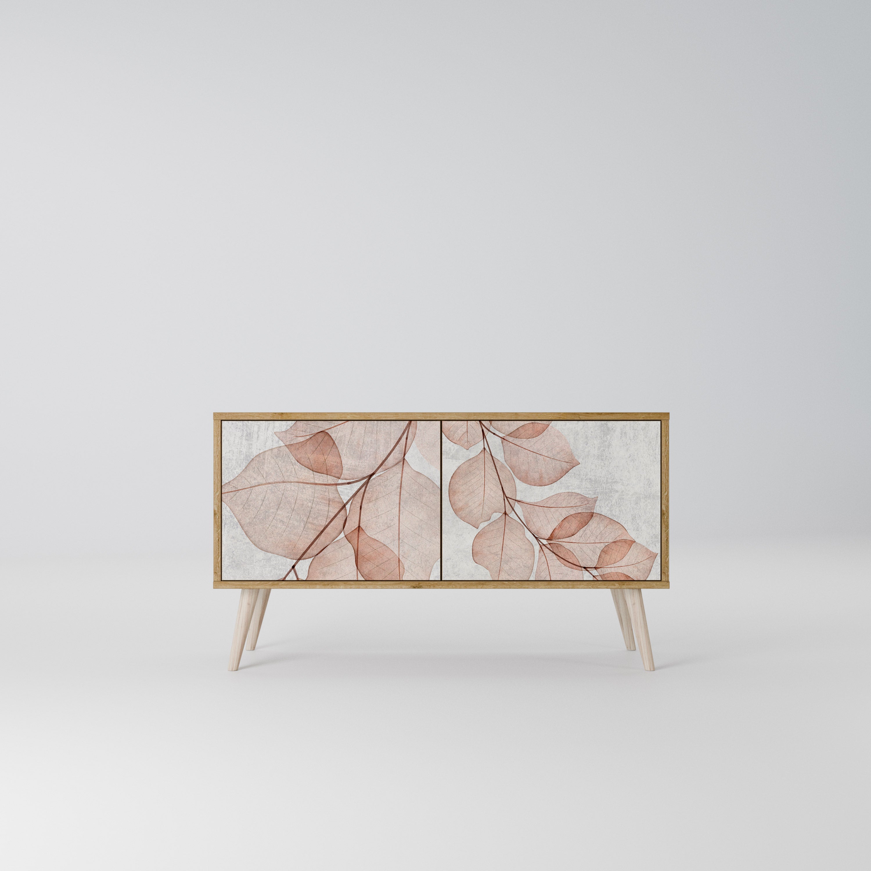 AUTUMN FRAGILITY Compact 2-Door TV Cabinet