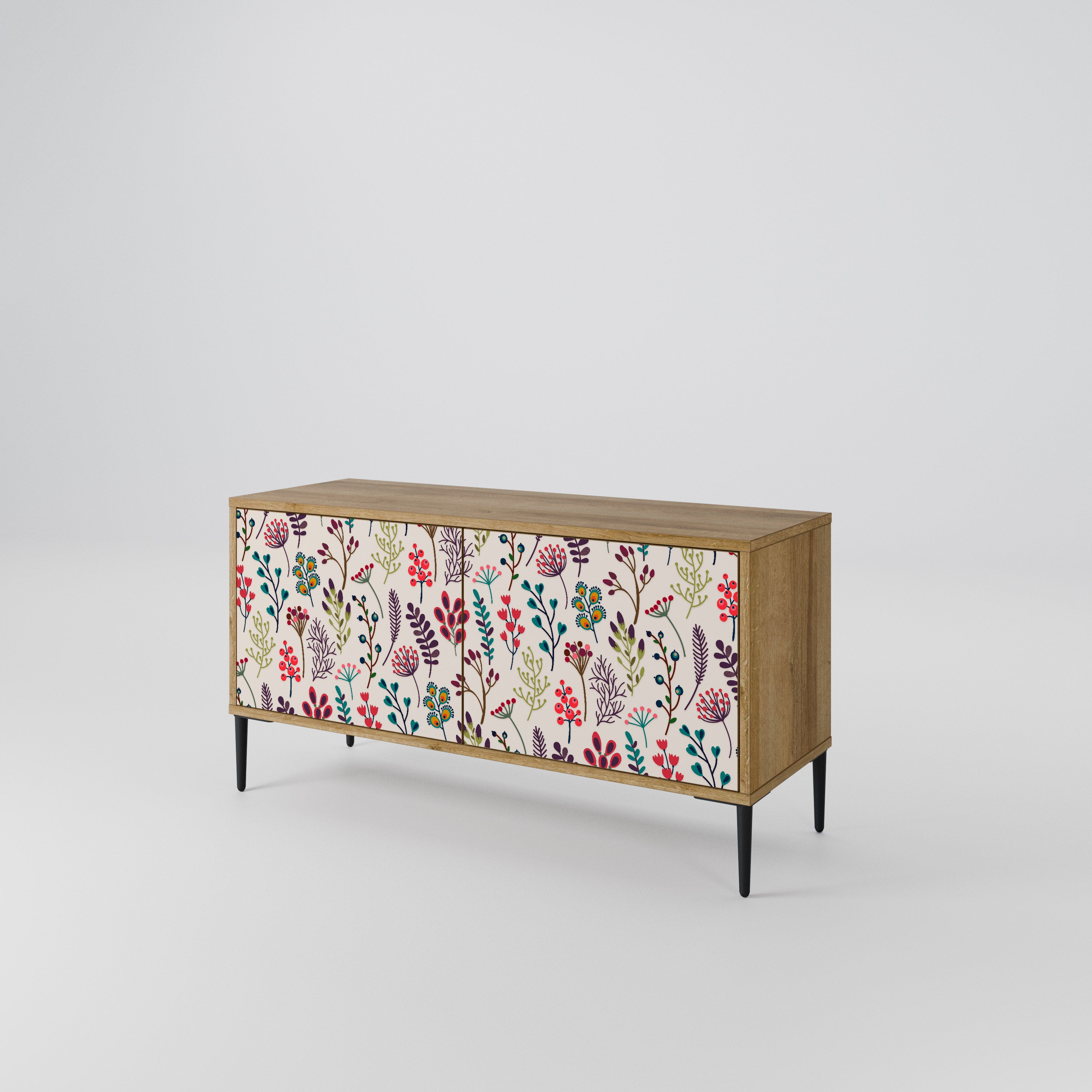 AUTUMN SUNDRIES Compact 2-Door TV Cabinet