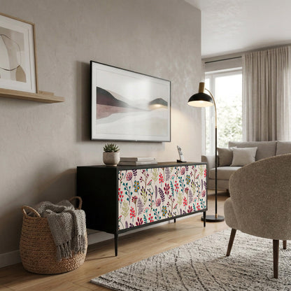AUTUMN SUNDRIES Mueble de TV Compacto de 2 puertas