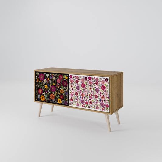 DAYNITE GARDEN Mueble de TV Compacto de 2 puertas