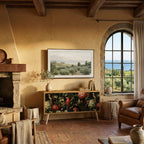 FLORAL FANTASIA Mueble de TV Compacto de 2 puertas