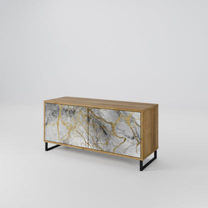 TIMELESS GLIDE Mueble de TV Compacto de 2 puertas