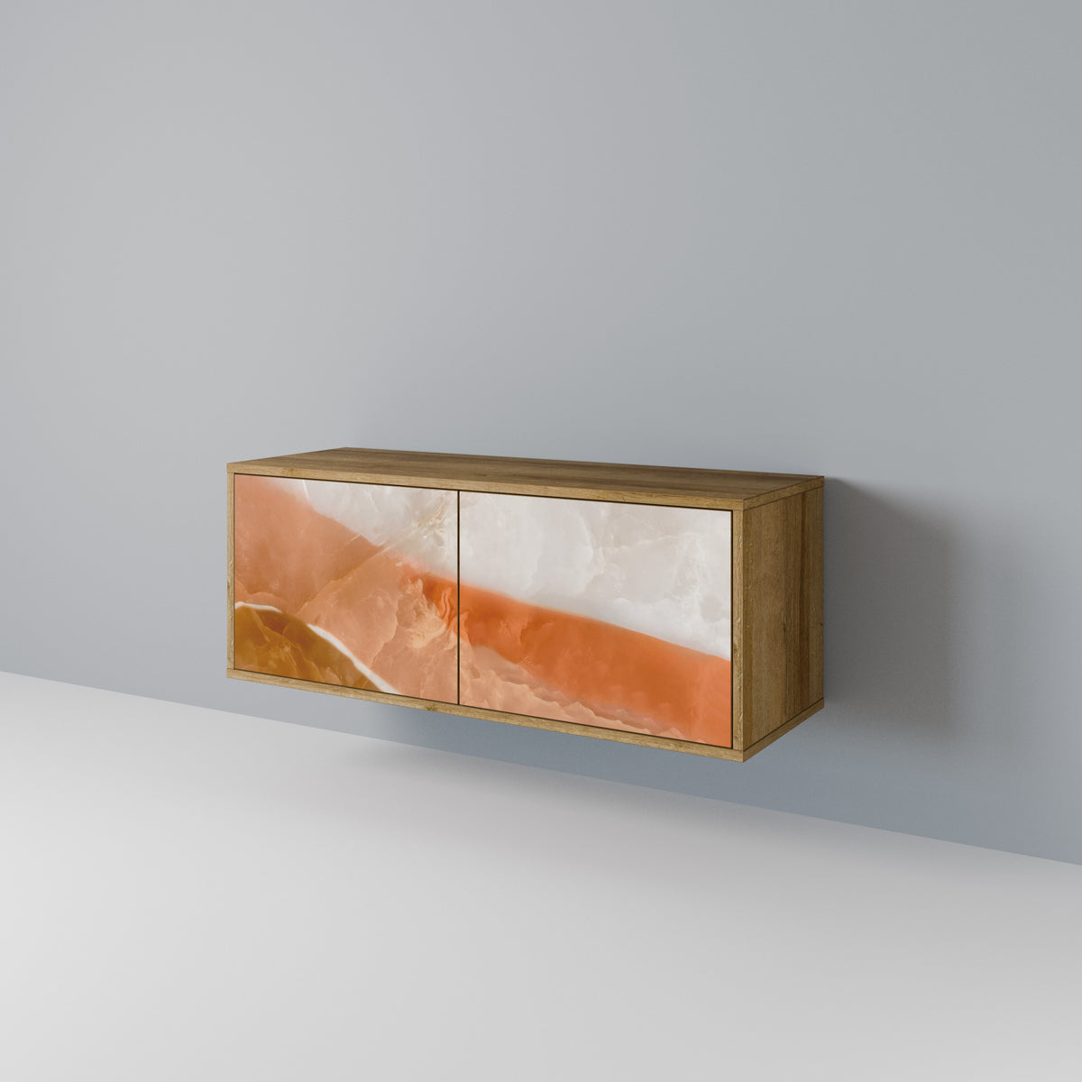 SANDHILLS SPLENDOUR Mueble de TV Compacto de 2 puertas